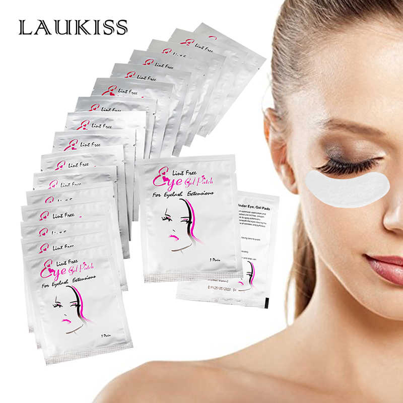 Nail Art Extension - Laukiss 50/100/200Pairs Wimper Pad Gel Patch