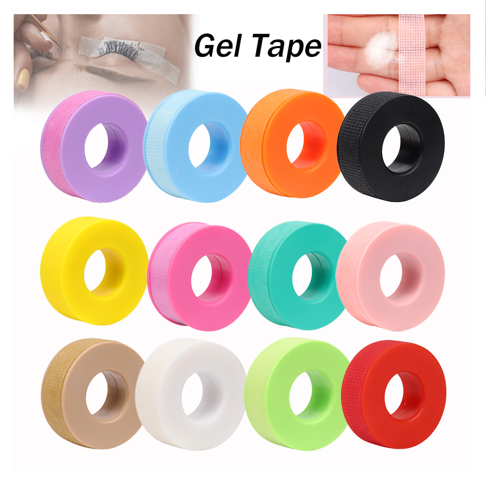 Nail Art Extension - Siliconengeltape voor wimperextensions PE onder oogkussenpatches