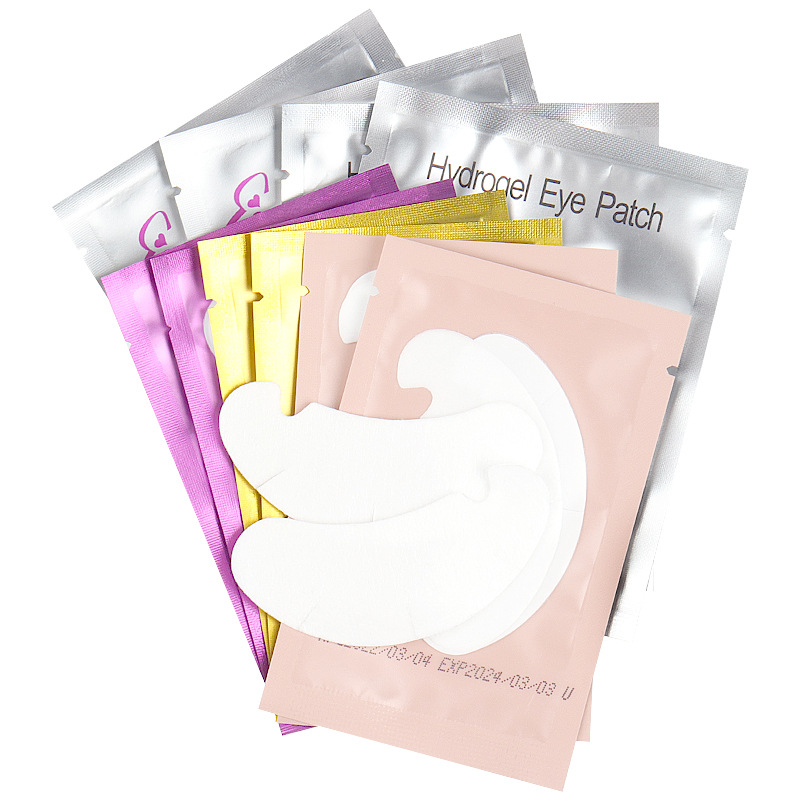 Nail Art Extension - 50 Pairs Wimper Extension Hydrogel Patches