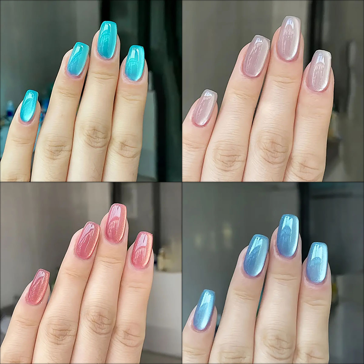 Nail Art Pink - 24 pcs/30 pcs korte vierkante ballet