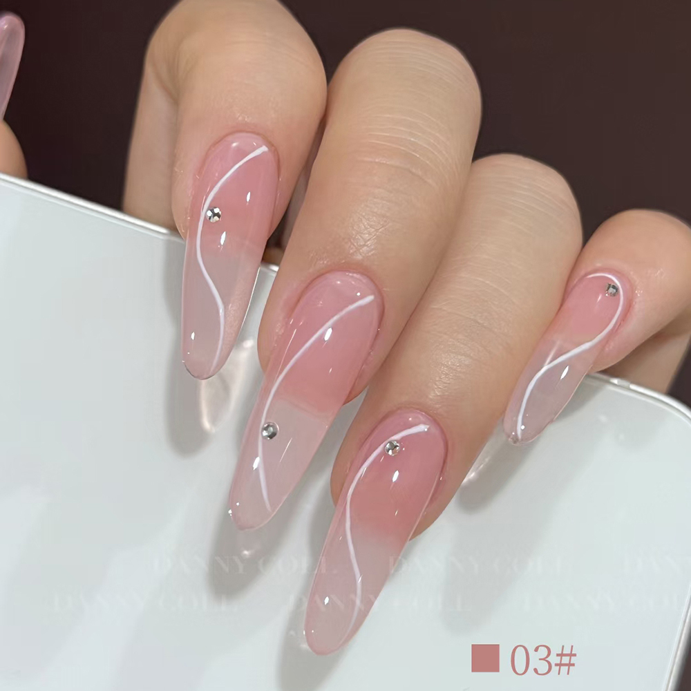 23 Stuks Frankrijk Naakt Kleur - Nail Art France recensie en prijs