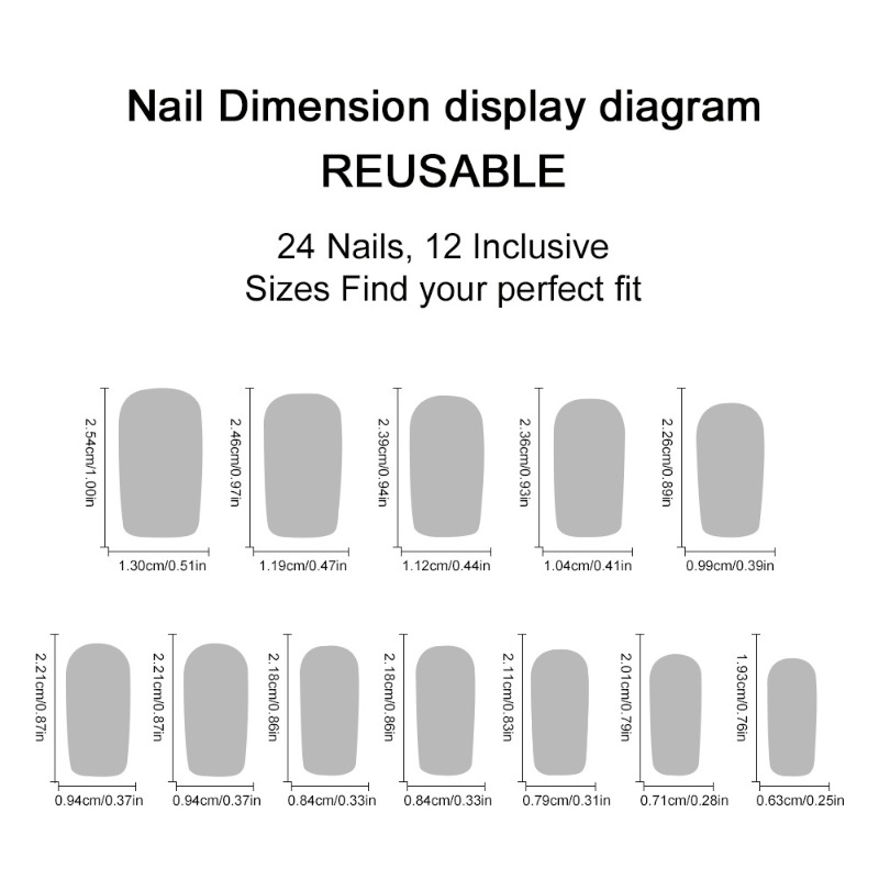 24 stuks zomerse lange opdrukn - Nail Art Pink recensie en prijs