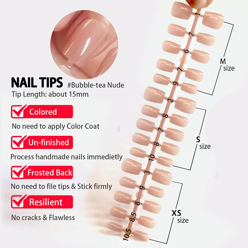 30pcs Gradiënt Nepnagels Frans - Nail Art Pink recensie en prijs