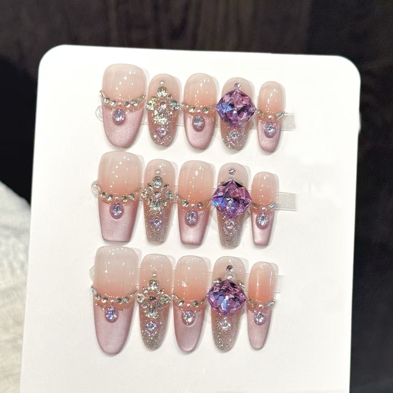 10 stuks pure handgeperste kis - Nail Art French recensie en prijs