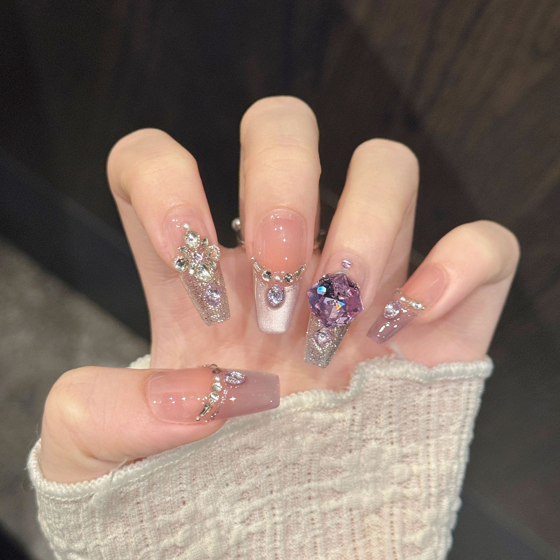 10 stuks pure handgeperste kis - Nail Art French recensie en prijs