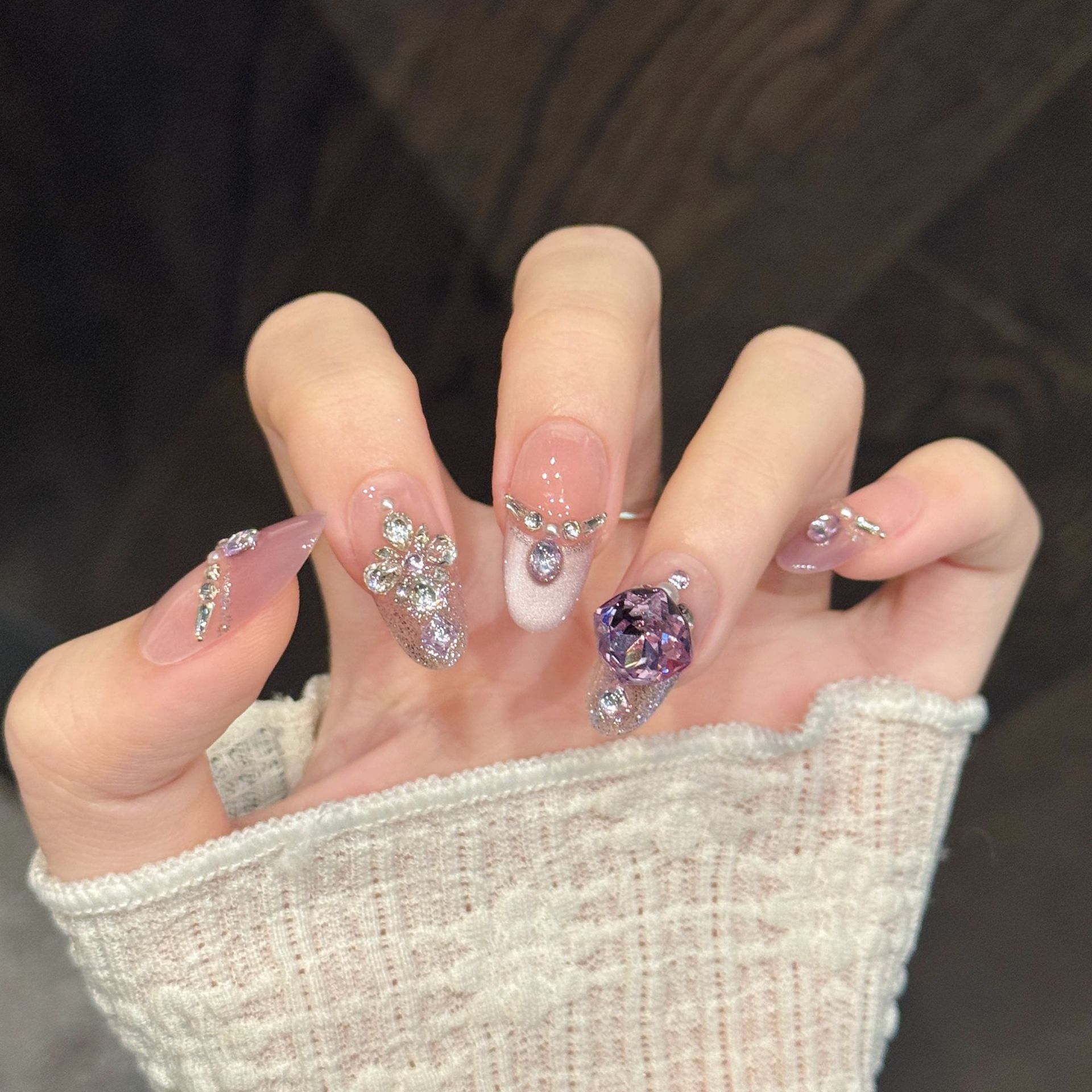 10 stuks pure handgeperste kis - Nail Art French recensie en prijs