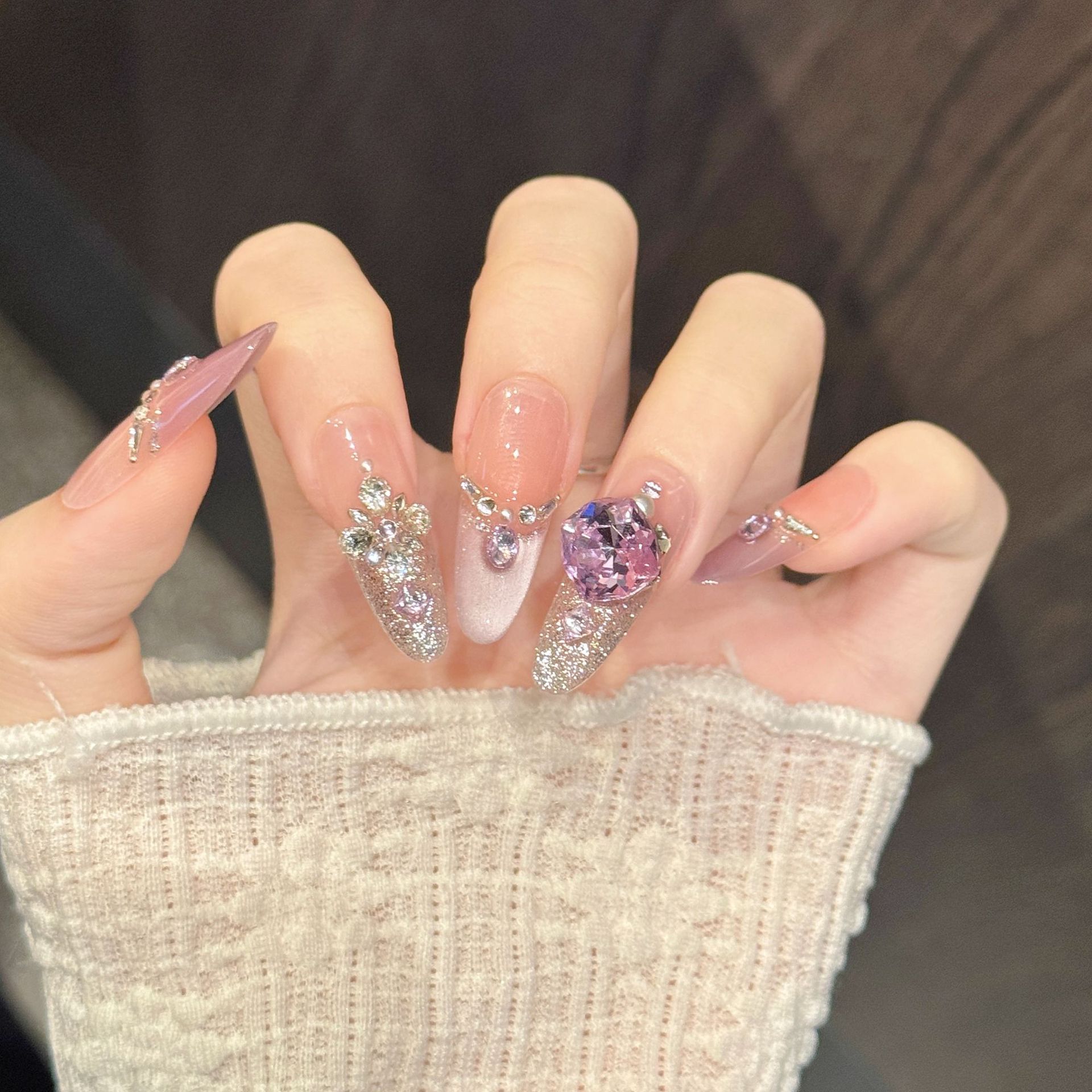 10 stuks pure handgeperste kis - Nail Art French recensie en prijs
