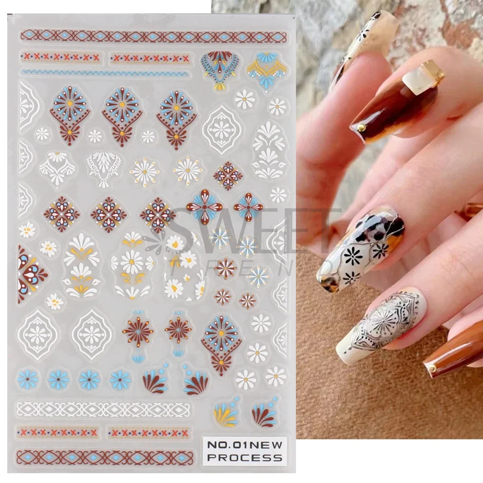 3D Boheemse Matte Nieuwe Nagel - Nail Art France recensie en prijs