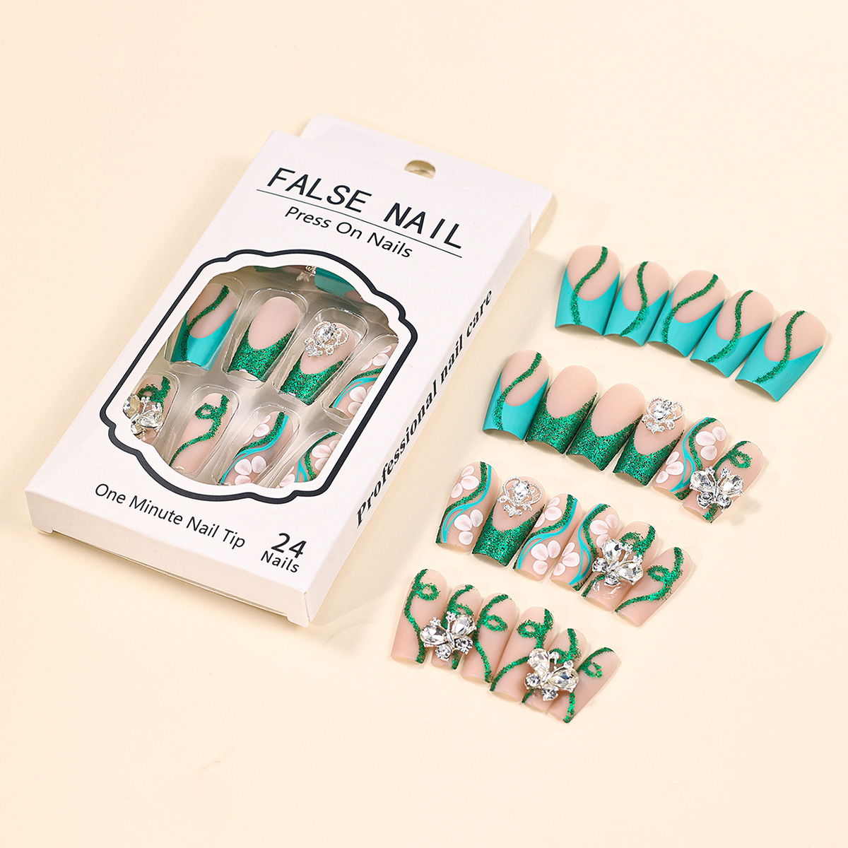 Lange Doodskist Pers Op Nagels - Nail Art French recensie en prijs