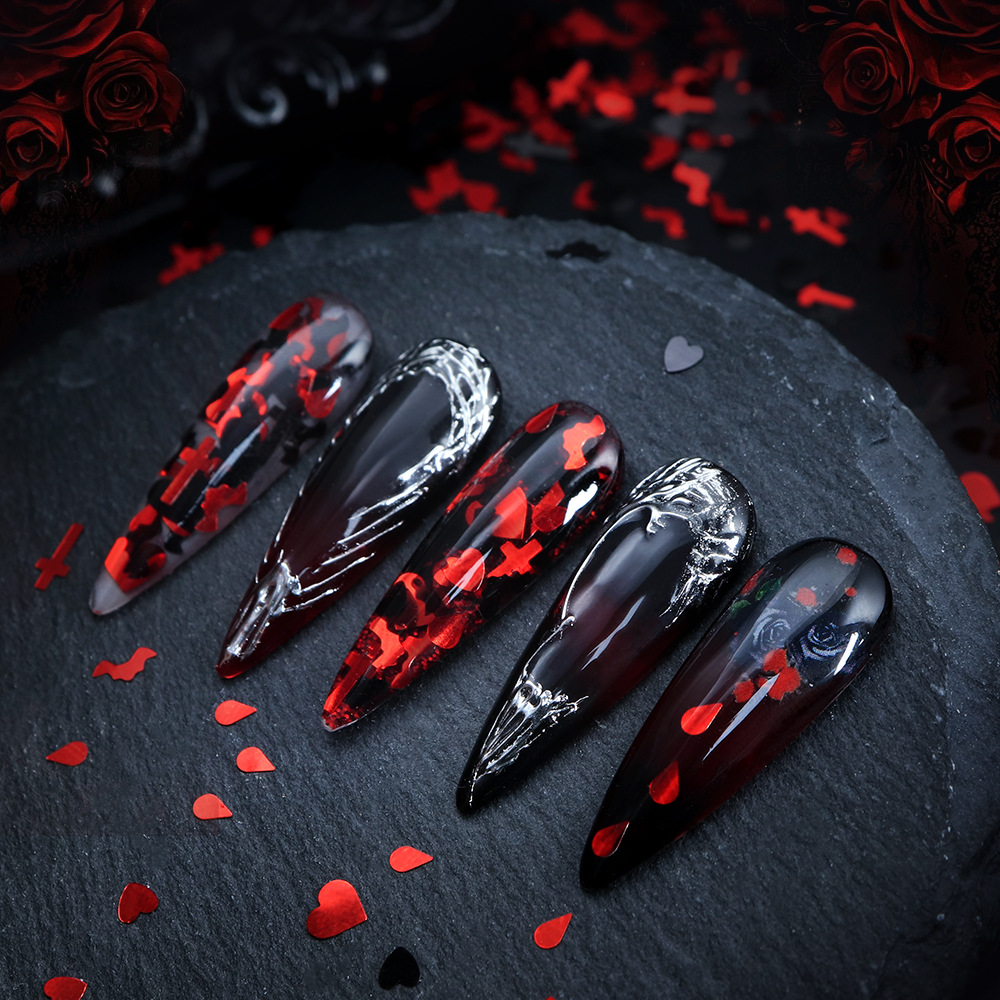 Halloween Nagelpailletten 5g – - Nail Art Vampire recensie en prijs