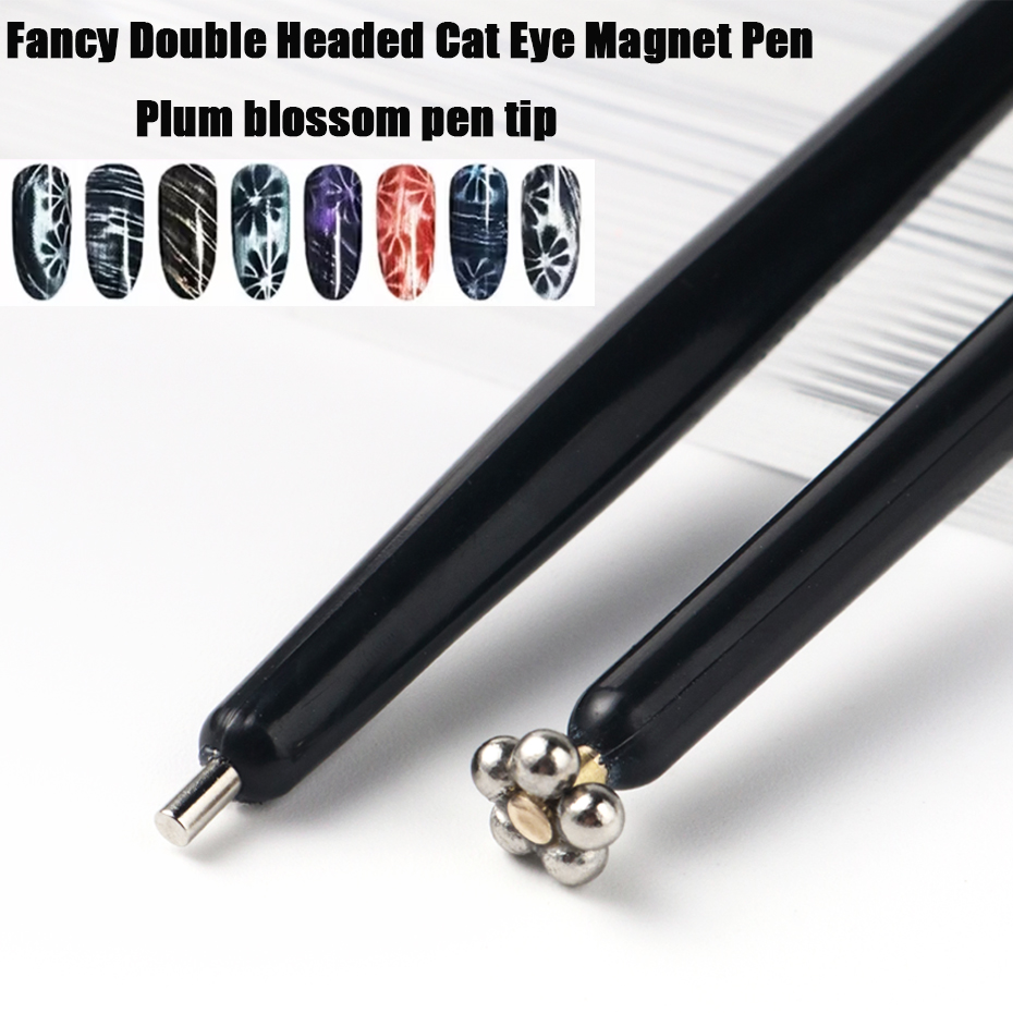 1/2 stuks Fancy Double Headed  - Nail Art Full Cat Eye recensie en prijs