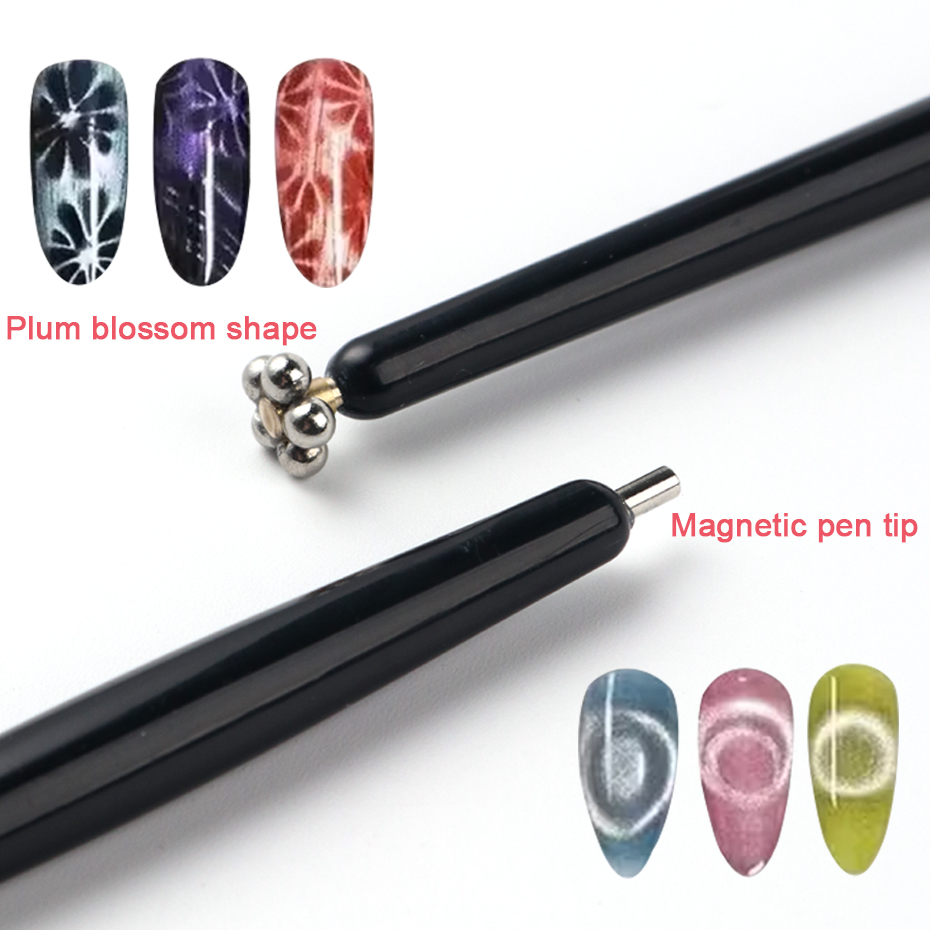 1/2 stuks Fancy Double Headed  - Nail Art Full Cat Eye recensie en prijs