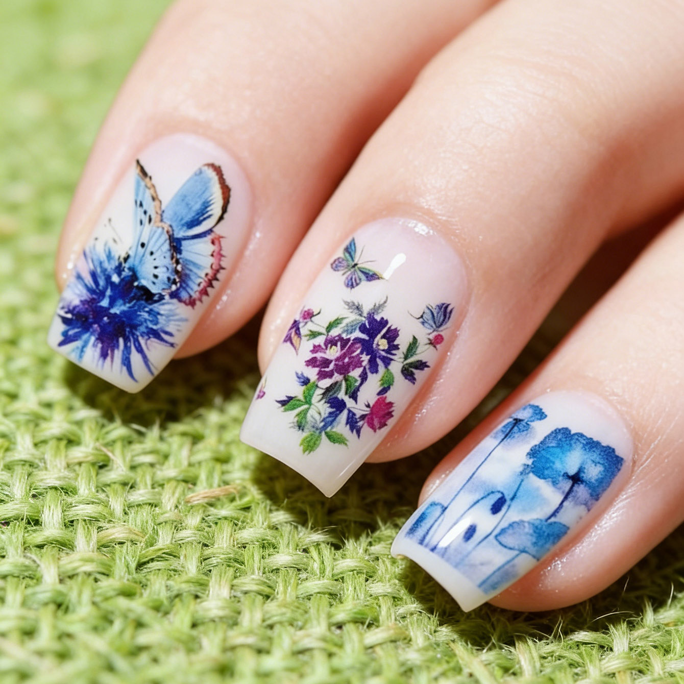 48 stuks nagelkunststickers, l - Nail Art France recensie en prijs