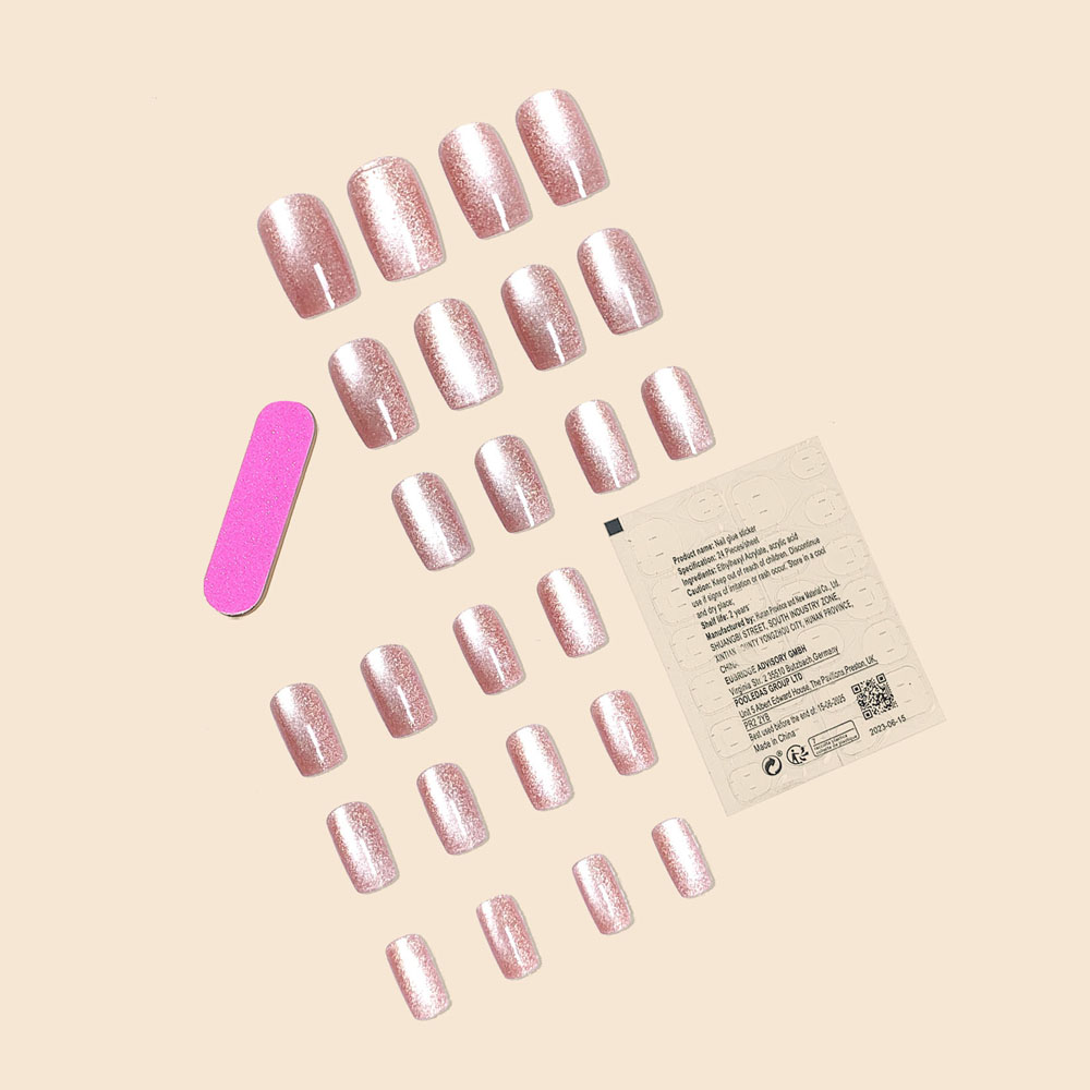 Modetrend Dames Meisjes 24 stk - Nail Art Full Cat Eye recensie en prijs