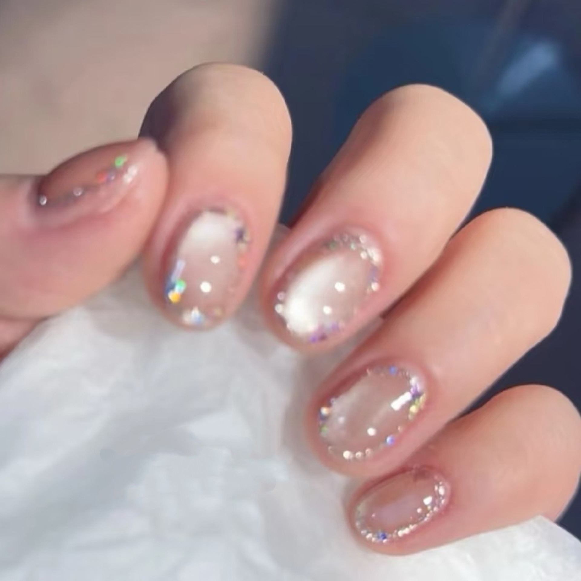10st handgemaakte korte druk o - Nail Art Full Cat Eye recensie en prijs