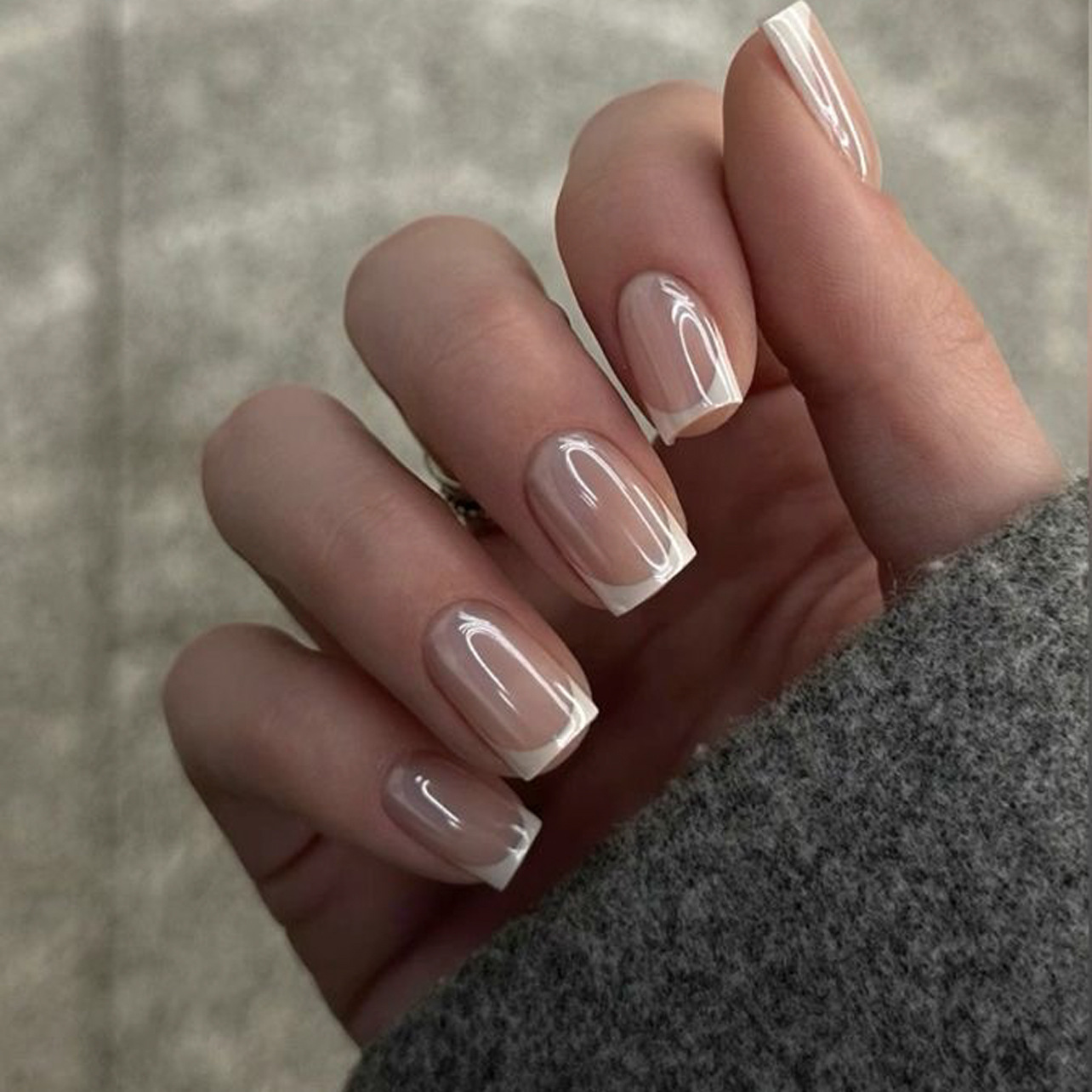 24 stuks eenvoudige witte Fran - Nail Art Pink recensie en prijs
