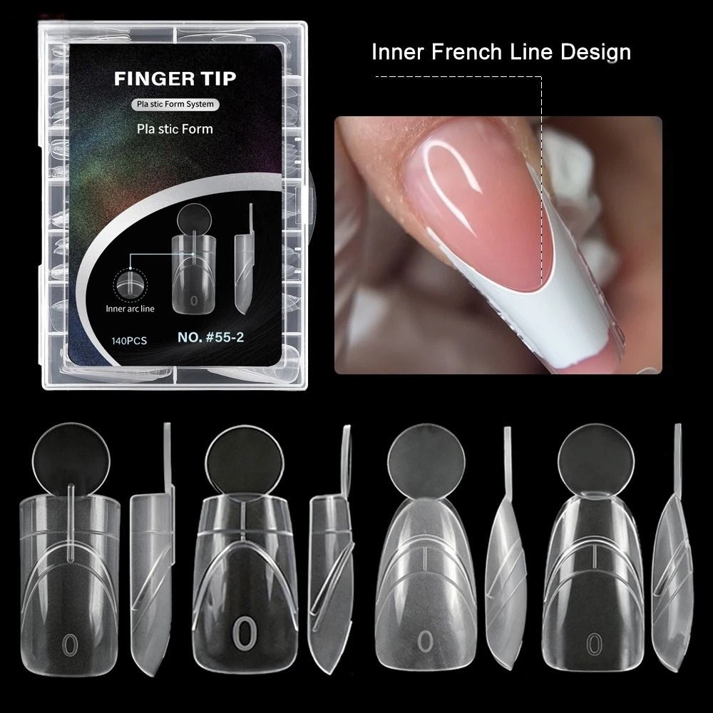 140 stuks matte Franse nagel d - Nail Art Extension recensie en prijs