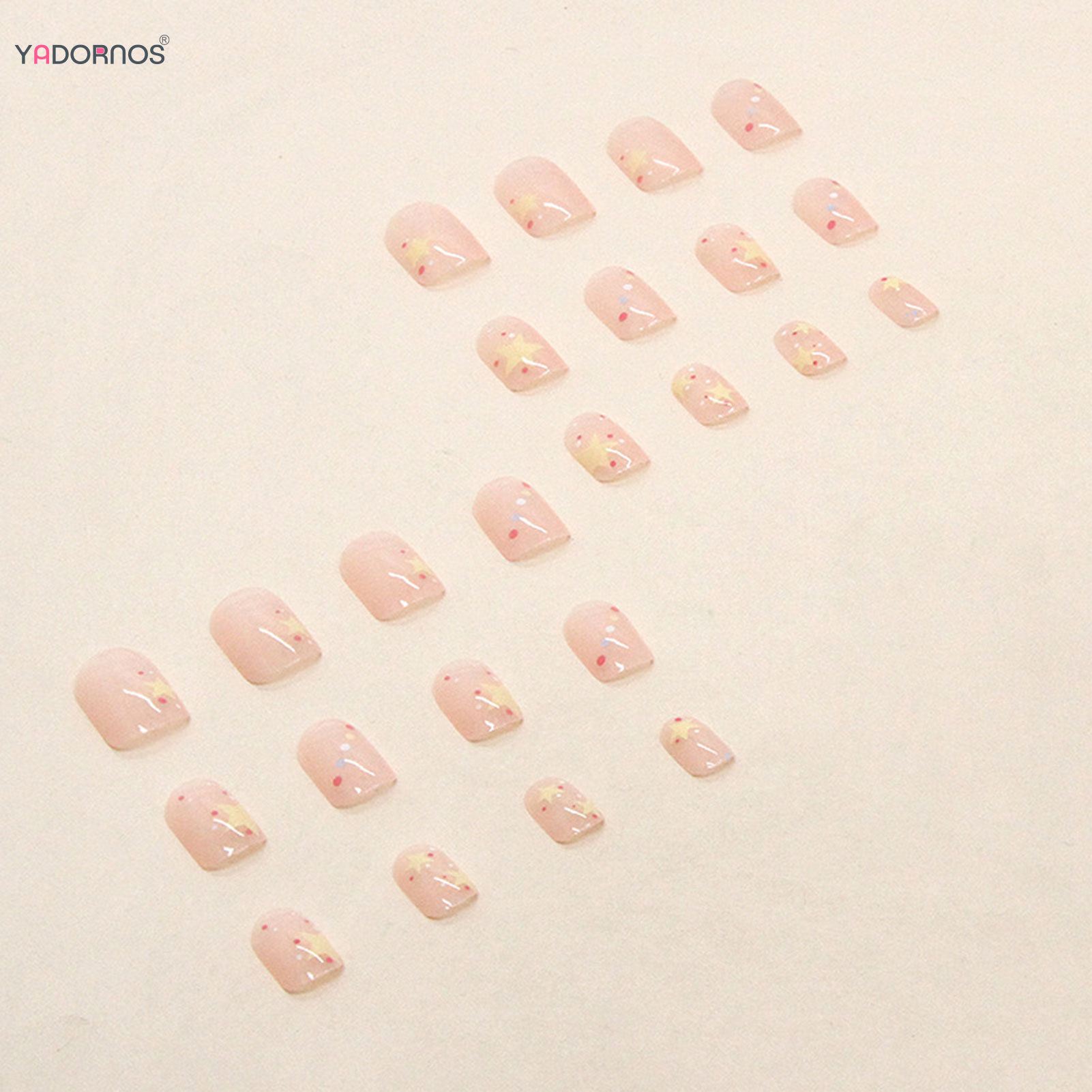 Nude Color Press On Nails Kort - Nail Art Y2K recensie en prijs