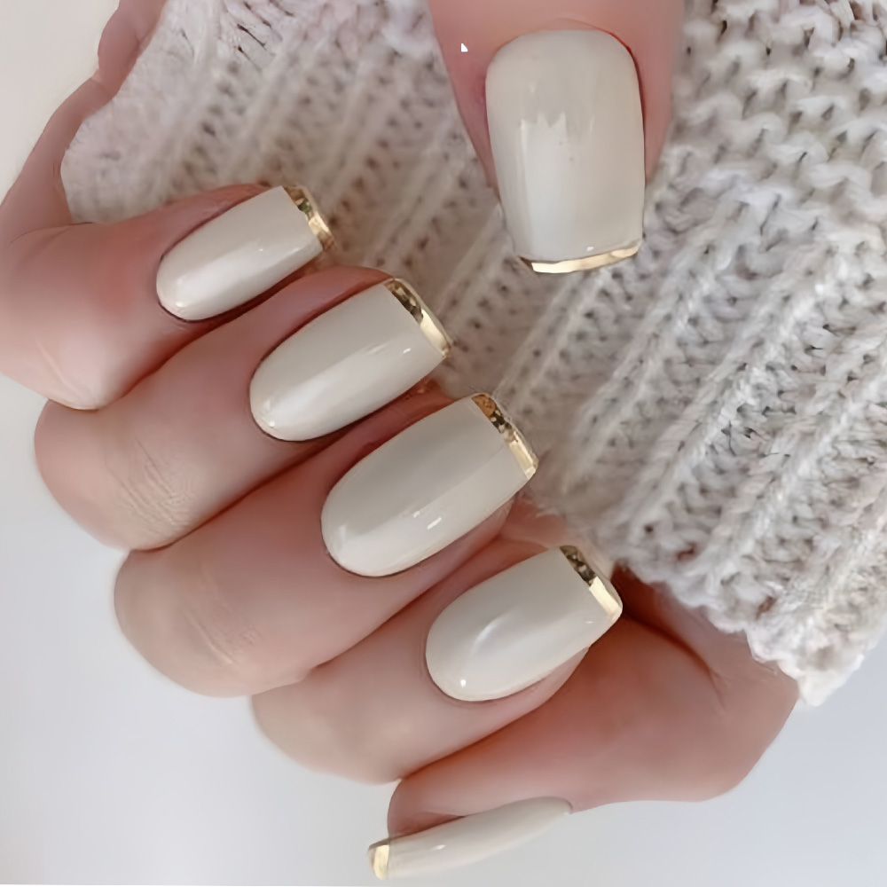 Medium nepnagels voor vrouwen, - Nail Art French recensie en prijs