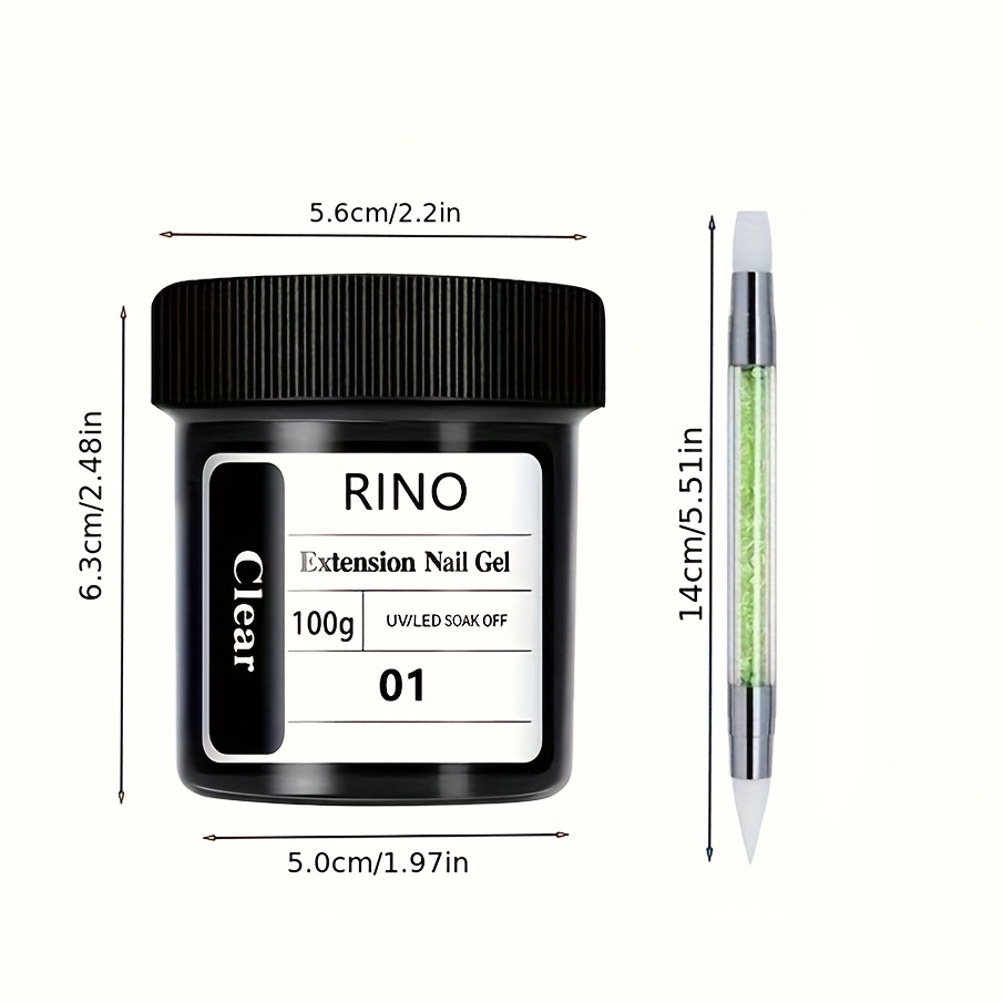 100g Transparante Anti-aanbak  - Nail Art Extension recensie en prijs