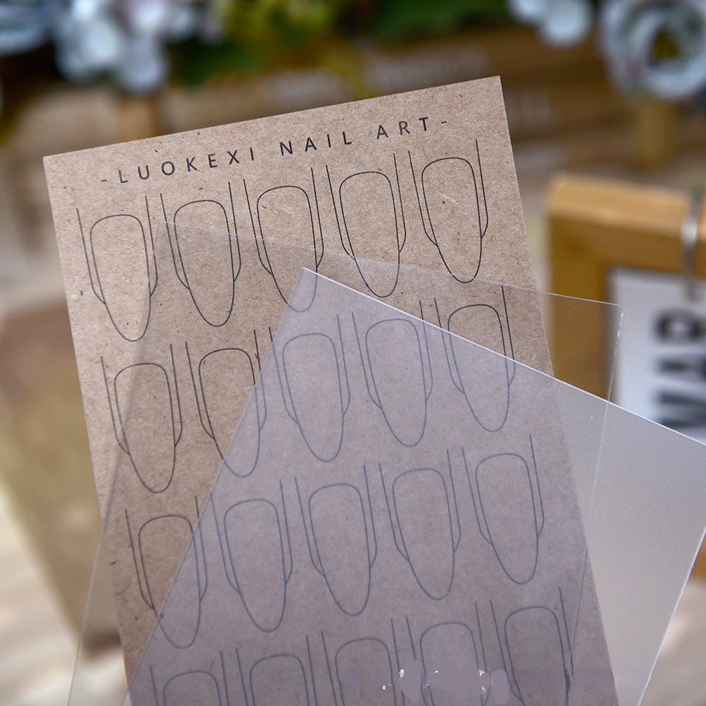 Nageloefenpapier Jam Transpara - Nail Art France recensie en prijs