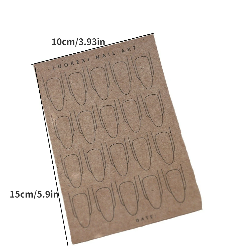 Nageloefenpapier Jam Transpara - Nail Art France recensie en prijs