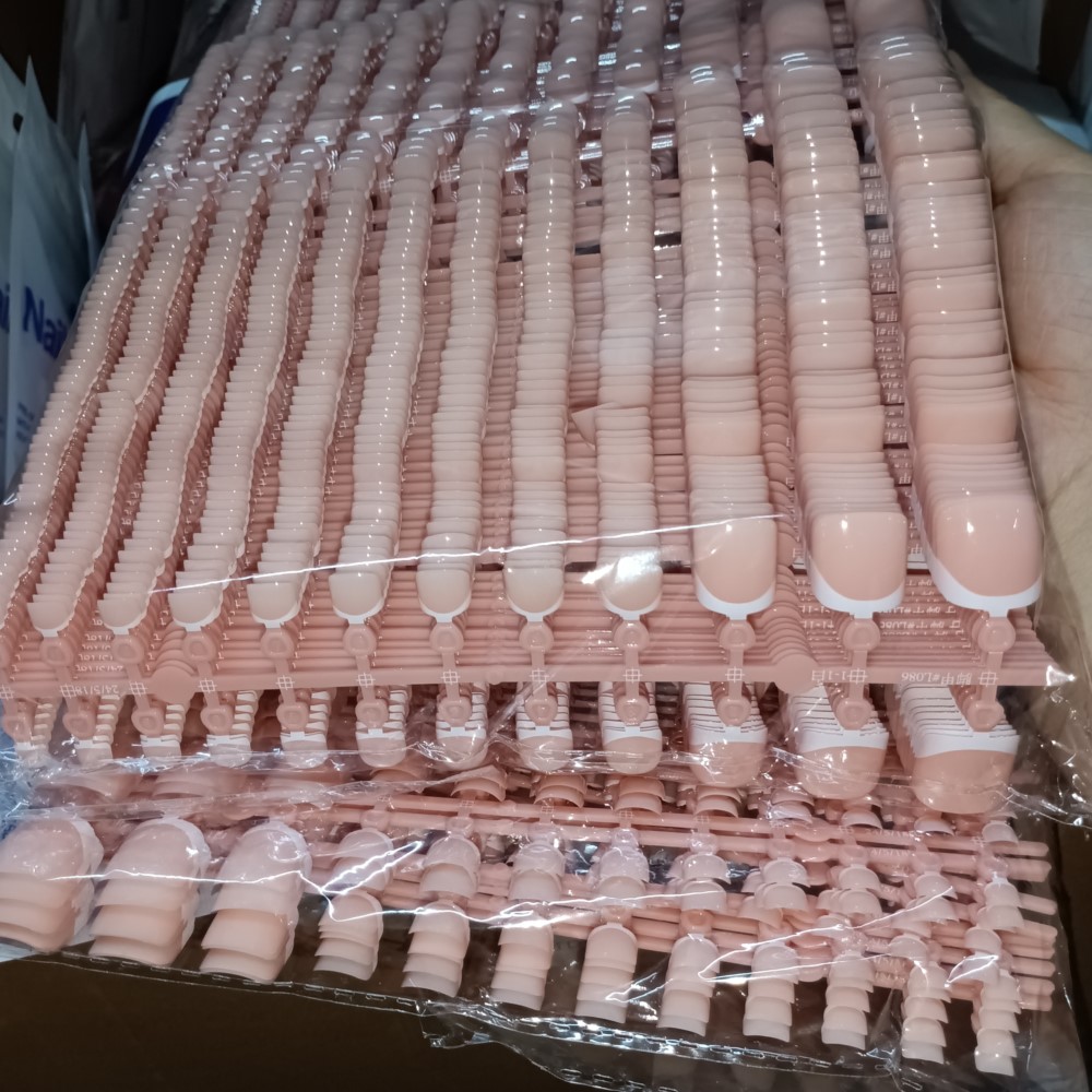 120 stuks vierkante teennagelt - Nail Art Extension recensie en prijs