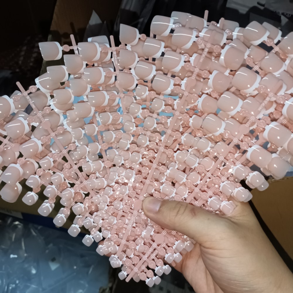 120 stuks vierkante teennagelt - Nail Art Extension recensie en prijs