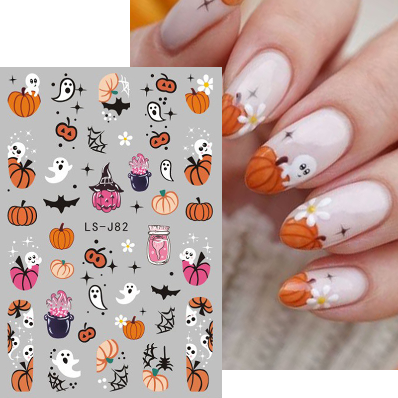 4 stuks Halloween Gothic 3D Na - Nail Art Vampire recensie en prijs