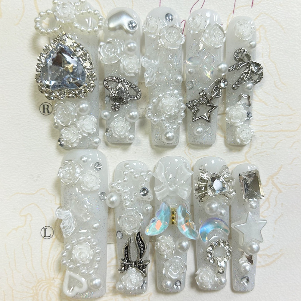 10 stuks schattige Jirai Kei w - Nail Art Y2K recensie en prijs