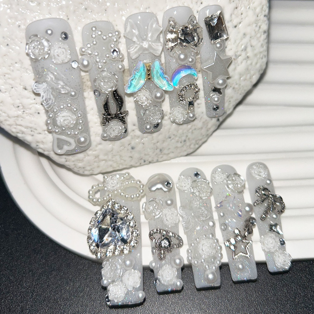 10 stuks schattige Jirai Kei w - Nail Art Y2K recensie en prijs