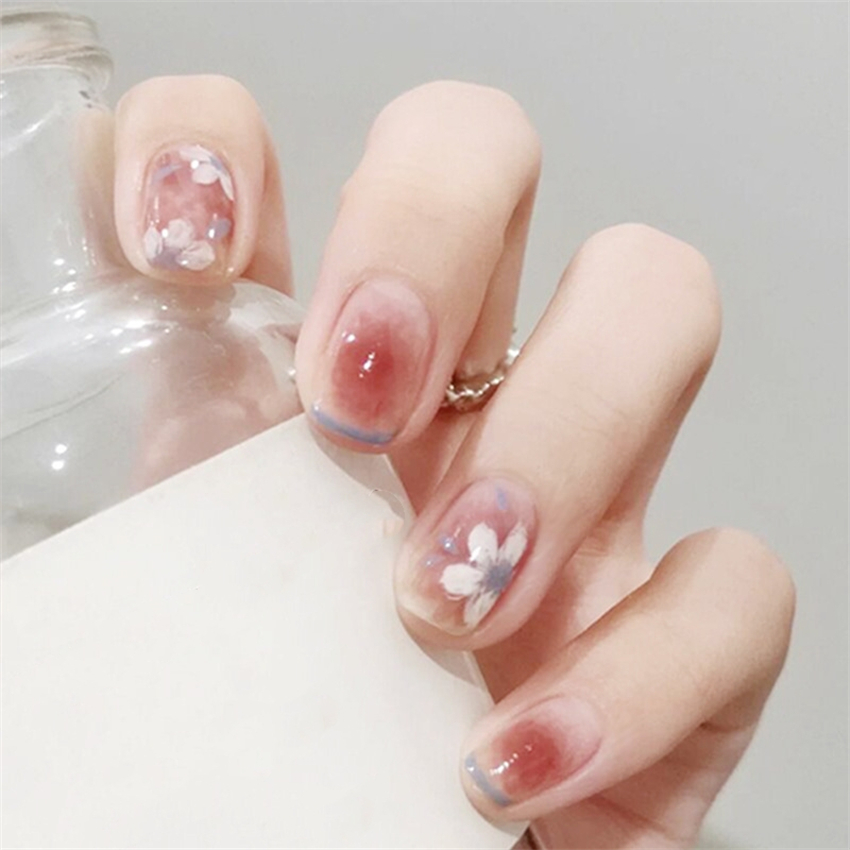 24 stuks/set Groene Lattice Ac - Nail Art Pink recensie en prijs