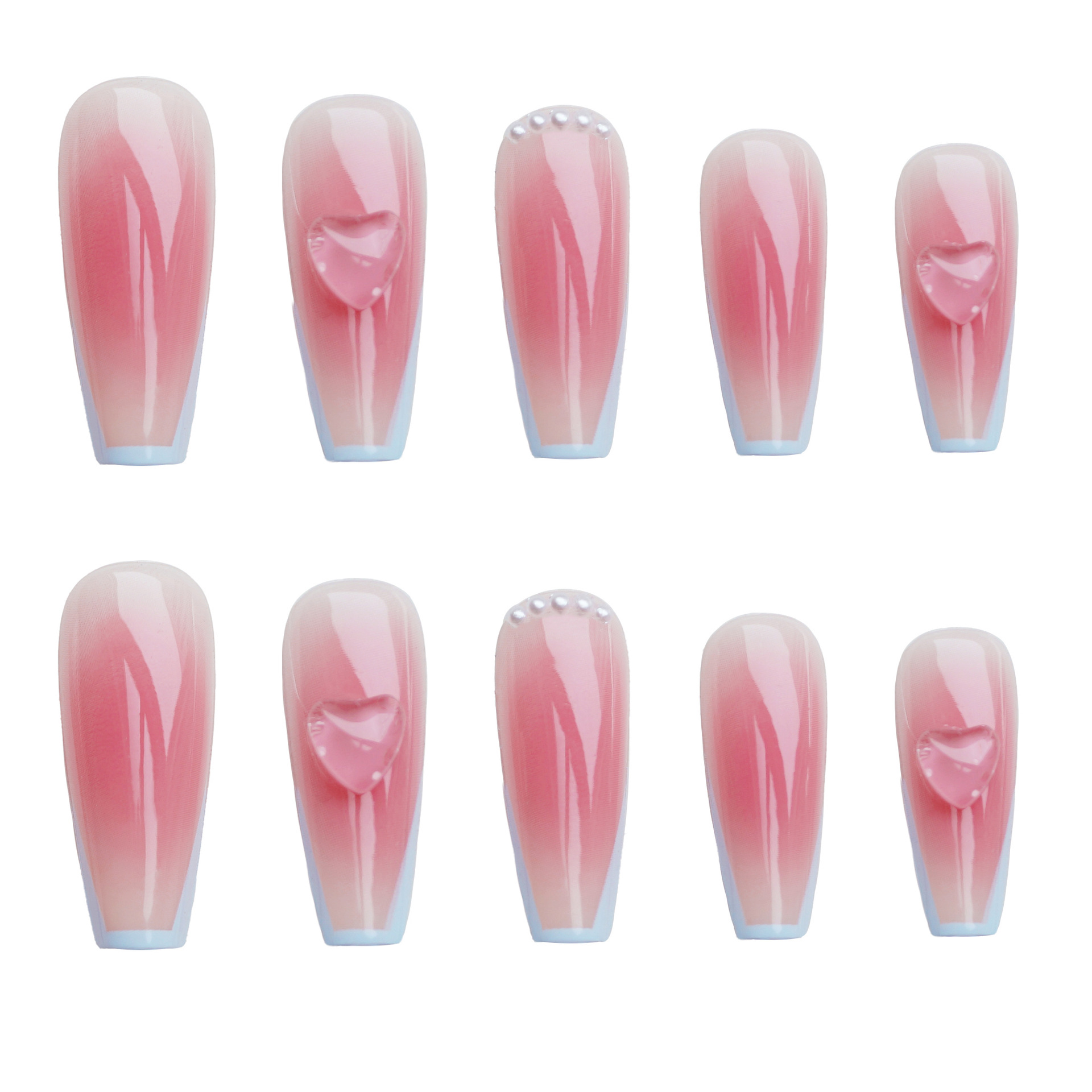 24 Stks/doos Blush Frankrijk T - Nail Art France recensie en prijs