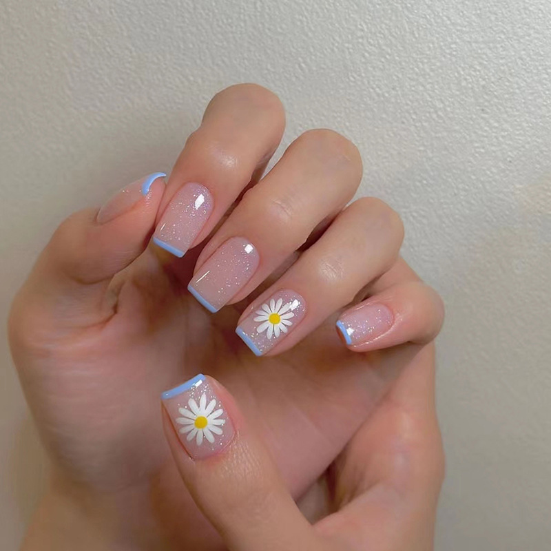 24 stuks/set korte nepnagels v - Nail Art French recensie en prijs