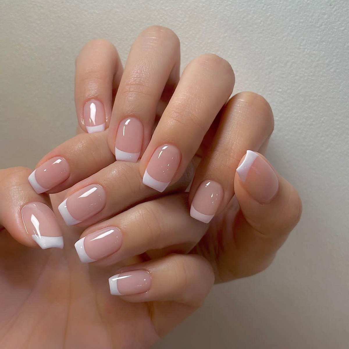 24 stuks/set korte nepnagels v - Nail Art French recensie en prijs