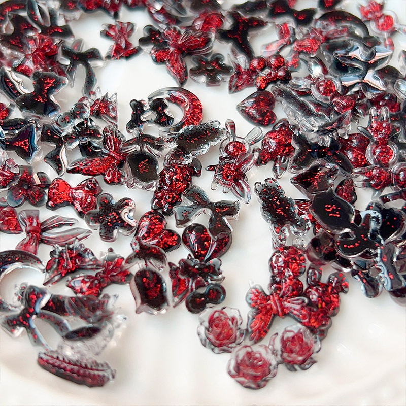 30 Stuks Vampier Stijl 3d Stri - Nail Art Vampire recensie en prijs
