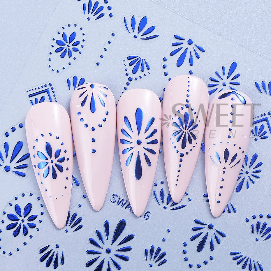 3 stuks Boheemse stijl nagelst - Nail Art France recensie en prijs