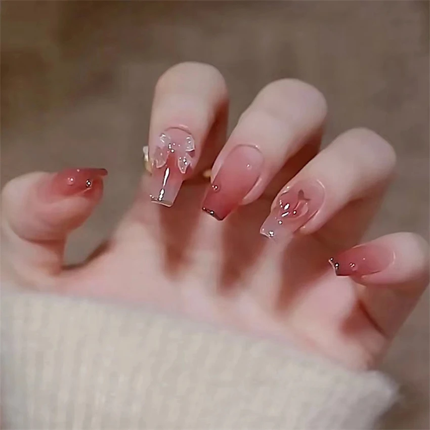 24 Stks/set Nep Nagels Kunst B - Nail Art French recensie en prijs