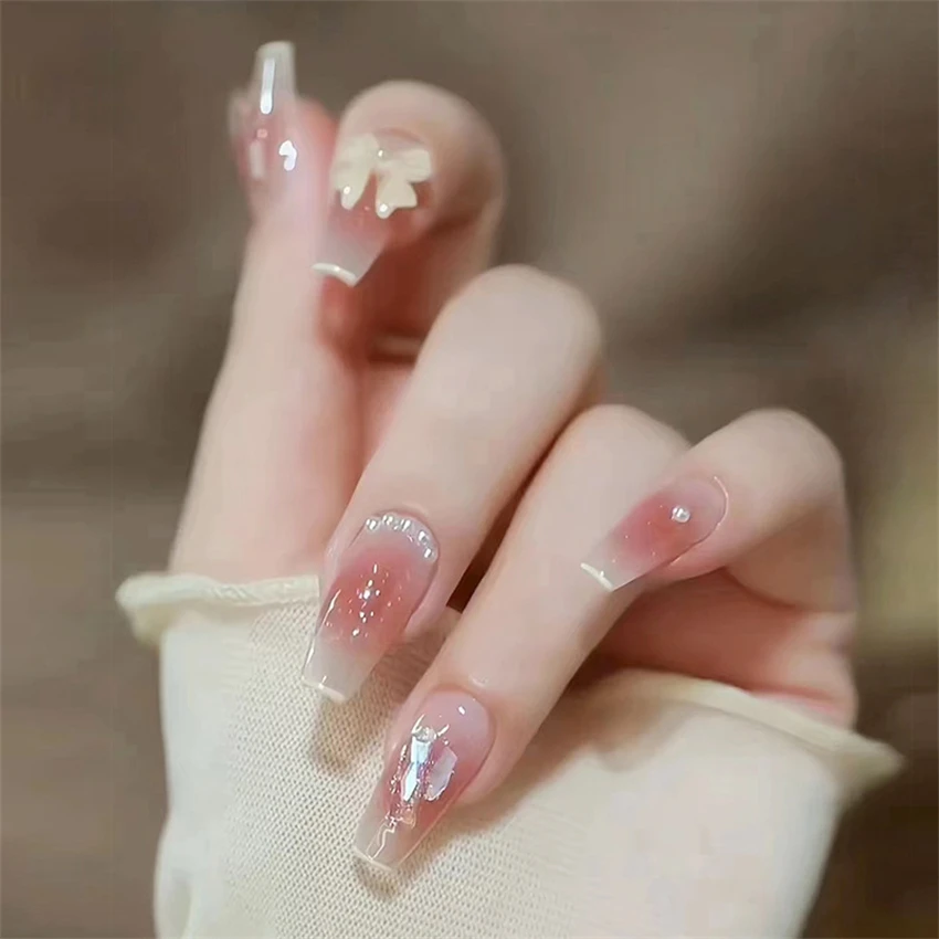 24 Stks/set Nep Nagels Kunst B - Nail Art French recensie en prijs