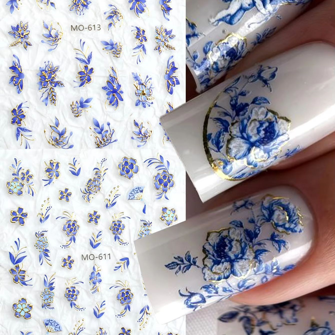 3D Bloemen Nagelstickers - Len - Nail Art France recensie en prijs