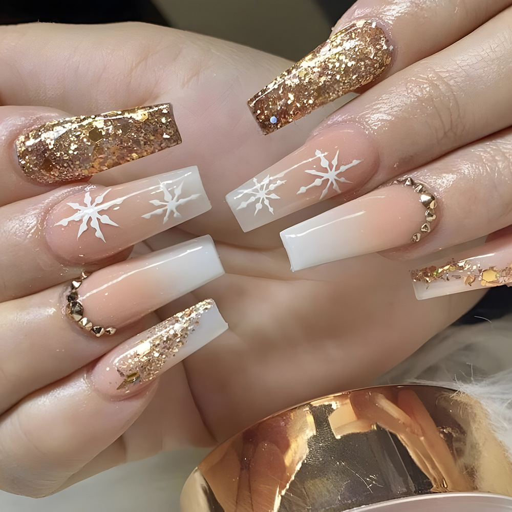 24 stuks bloempers op nagels k - Nail Art French recensie en prijs