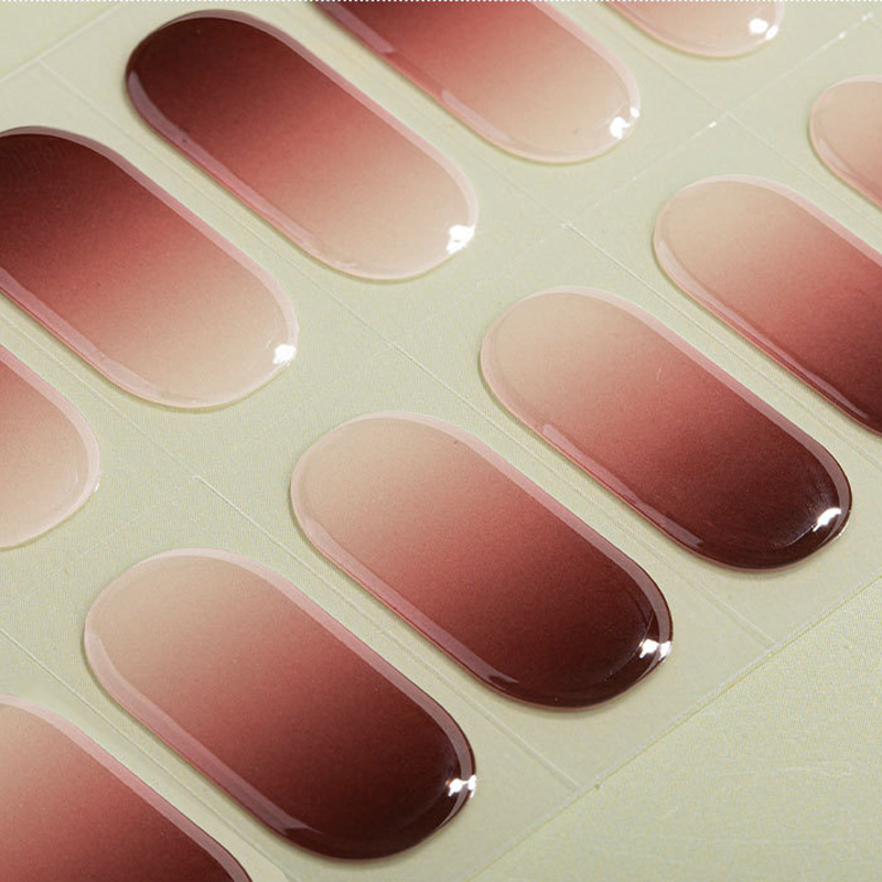 Semi-cured Gel Nail Sticker Vo - Nail Art Full Cat Eye recensie en prijs